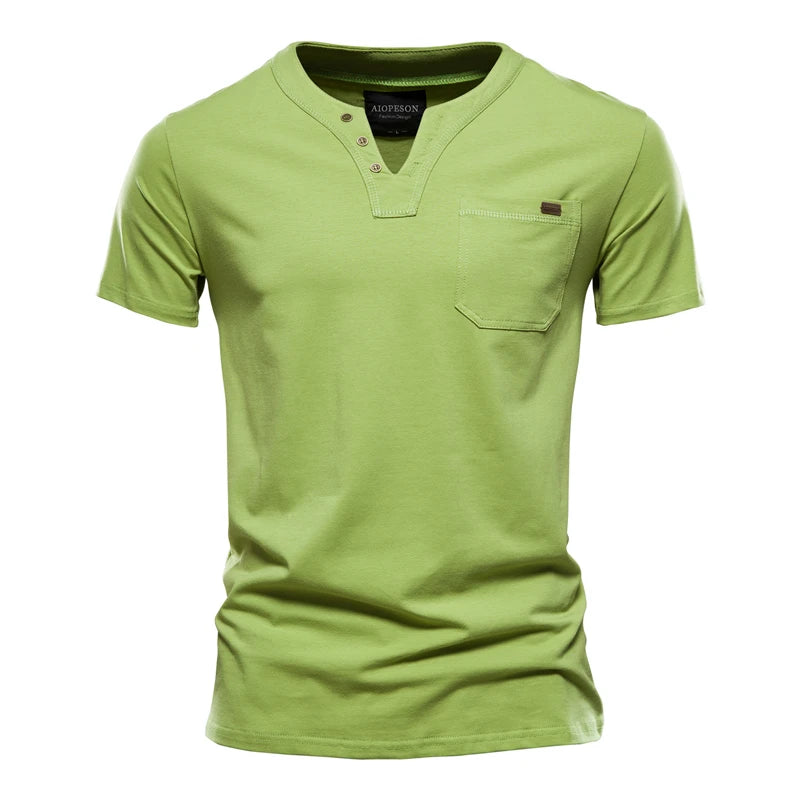 Marcel™ | T-Shirt Henley Vintage pour Homme