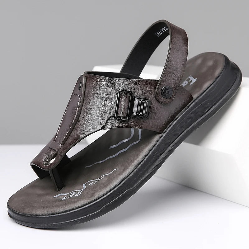 Jean et Marcel™ | Sandales Classiques Haut de Gamme avec Soutien Optimal