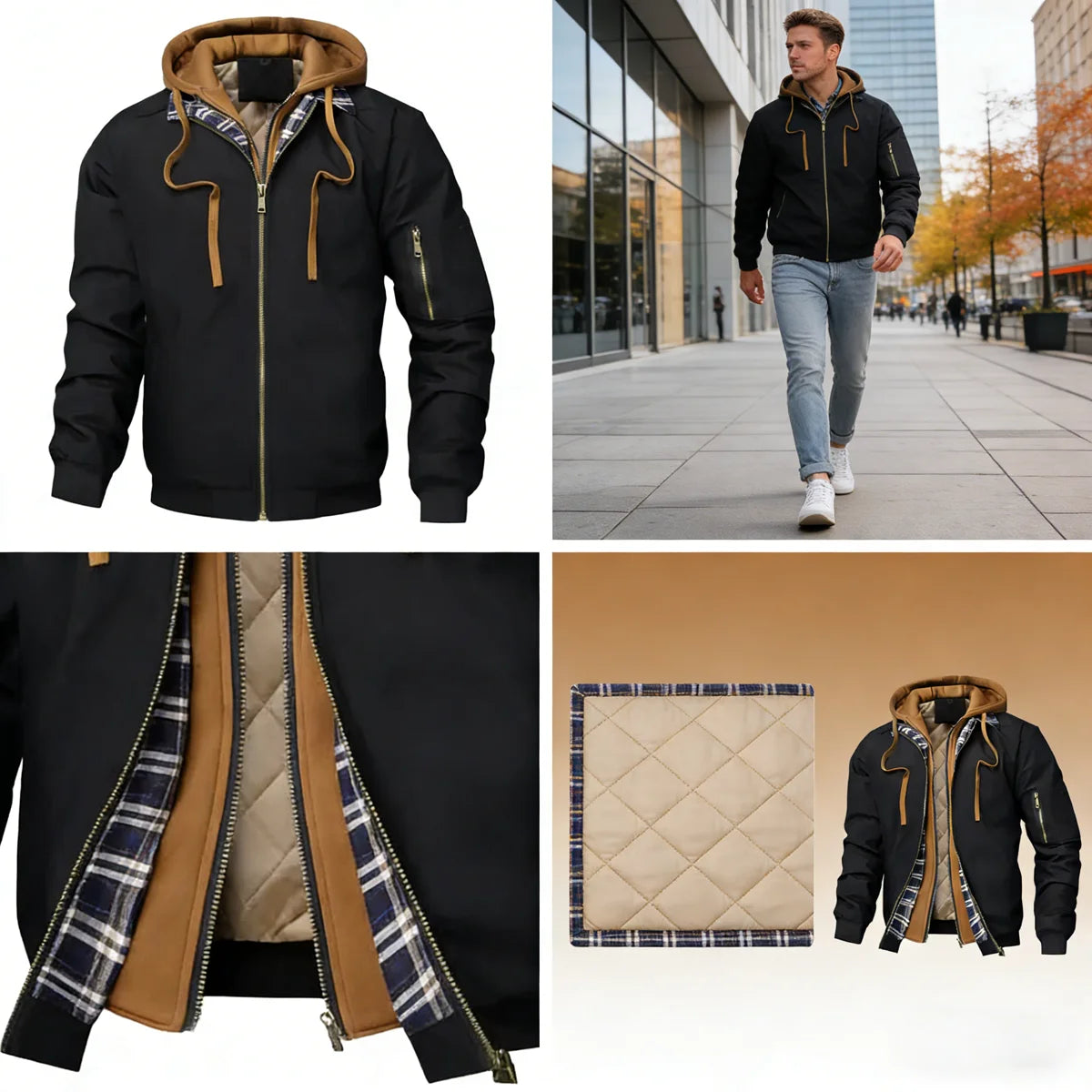 Philippe™ | Veste Outdoor Chaude à Capuche