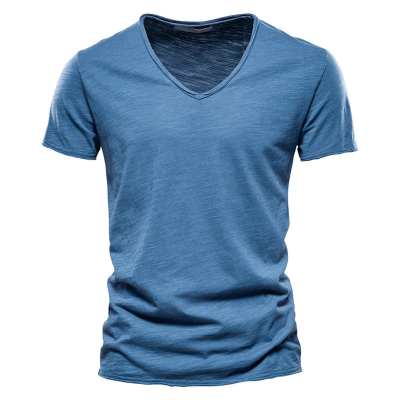 Jean™ | T-shirt d'Été en Coton à Col Rond