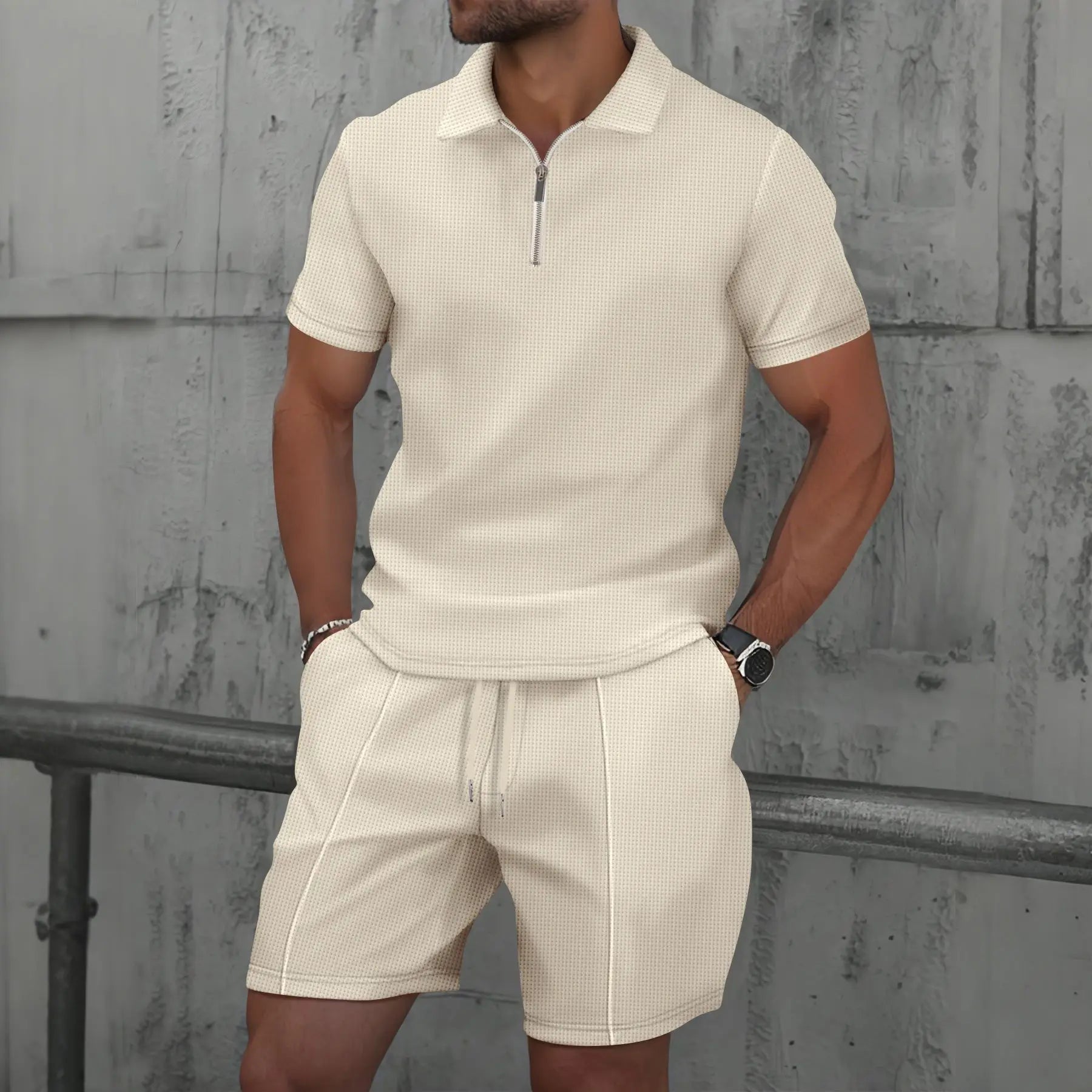 Jean et Marcel™ | Ensemble Polo d'Été Moderne – Léger & Élégant