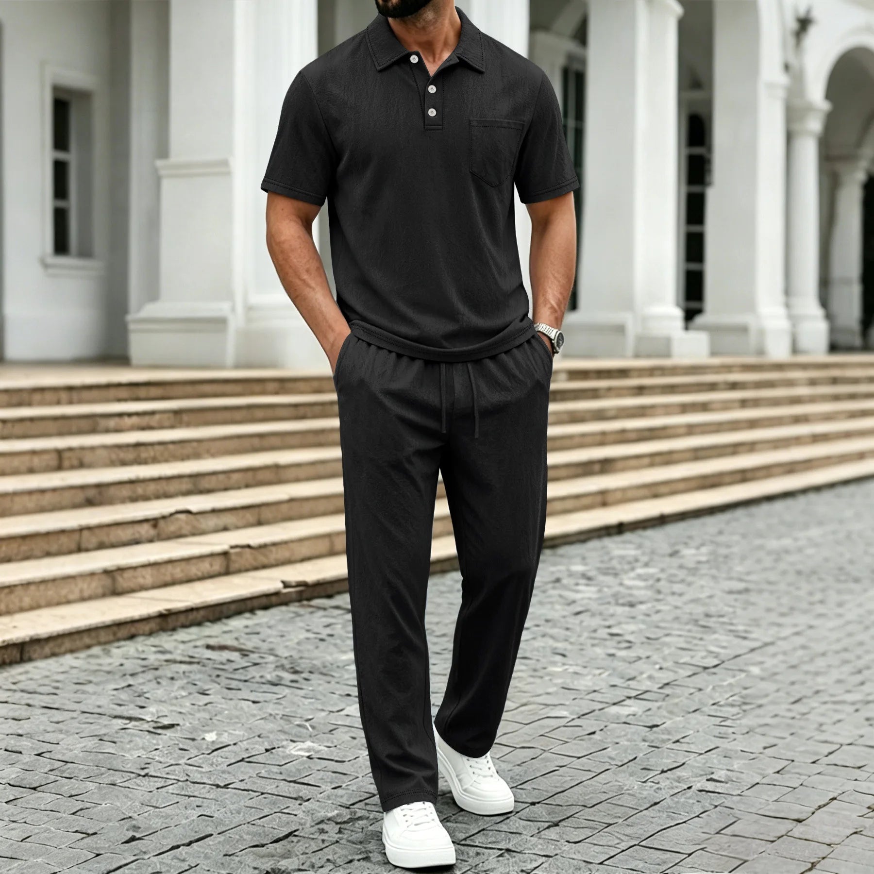 Jean et Marcel™ | Ensemble Homme Deux Pièces Élégant