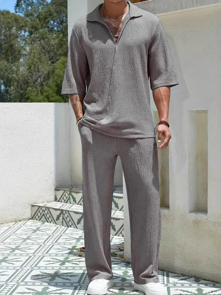 Jean et Marcel™ | Ensemble Élégant Deux Pièces pour Homme