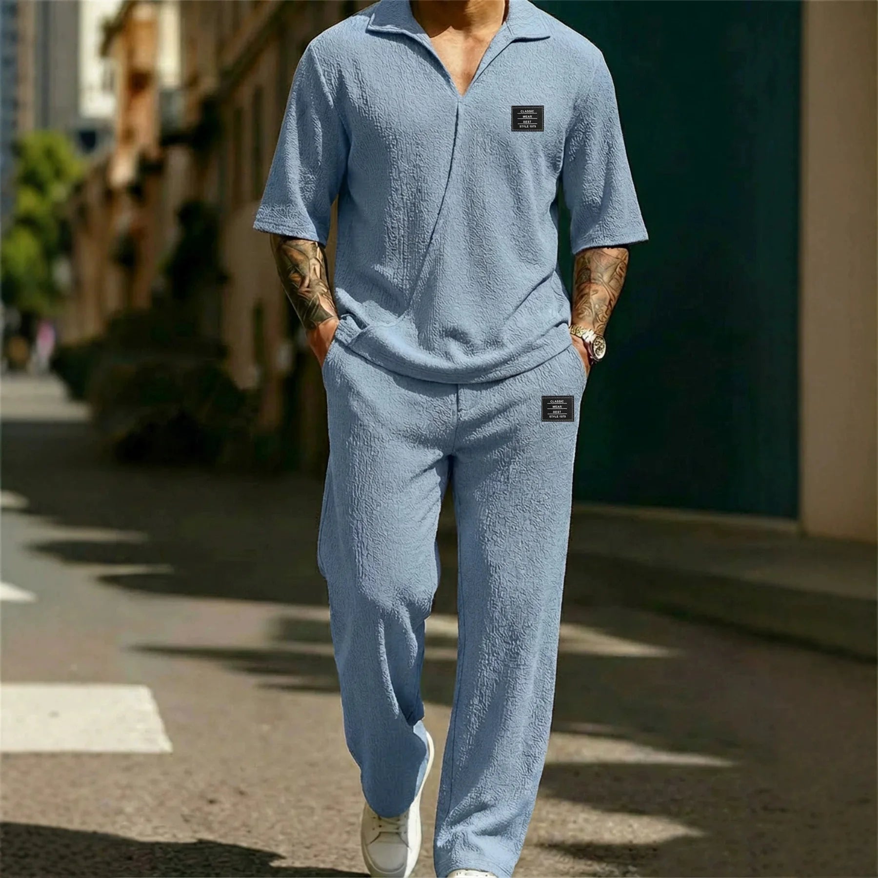 Jean et Marcel™ | Ensemble Jogging d'Été Confortable