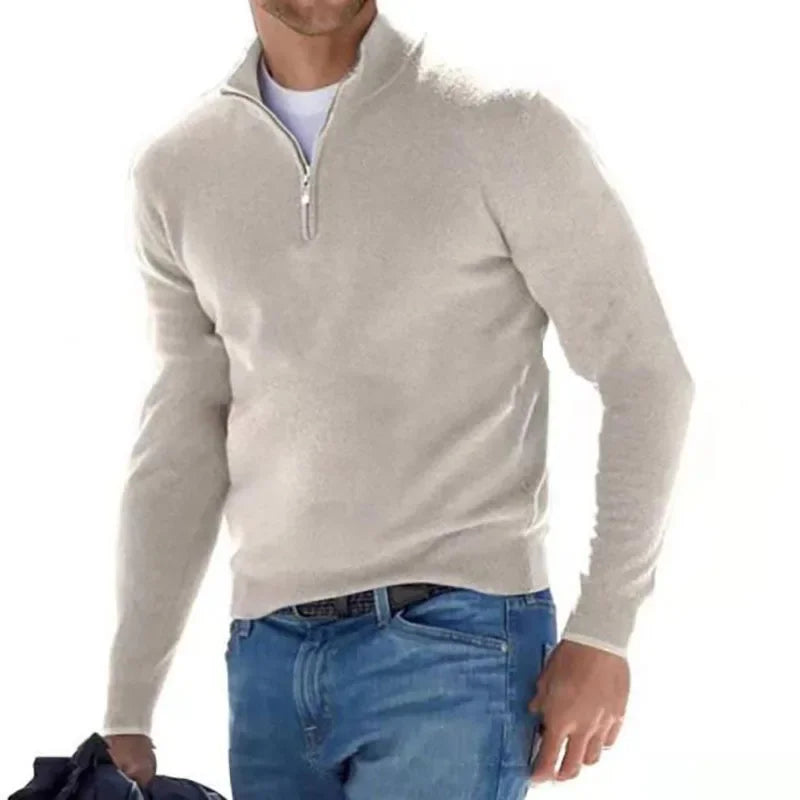 Jean™ | Pull décontracté à demi-zip