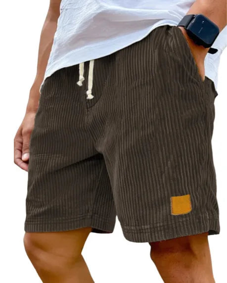 Philippe™ | Short Rétro en Velours Côtelé