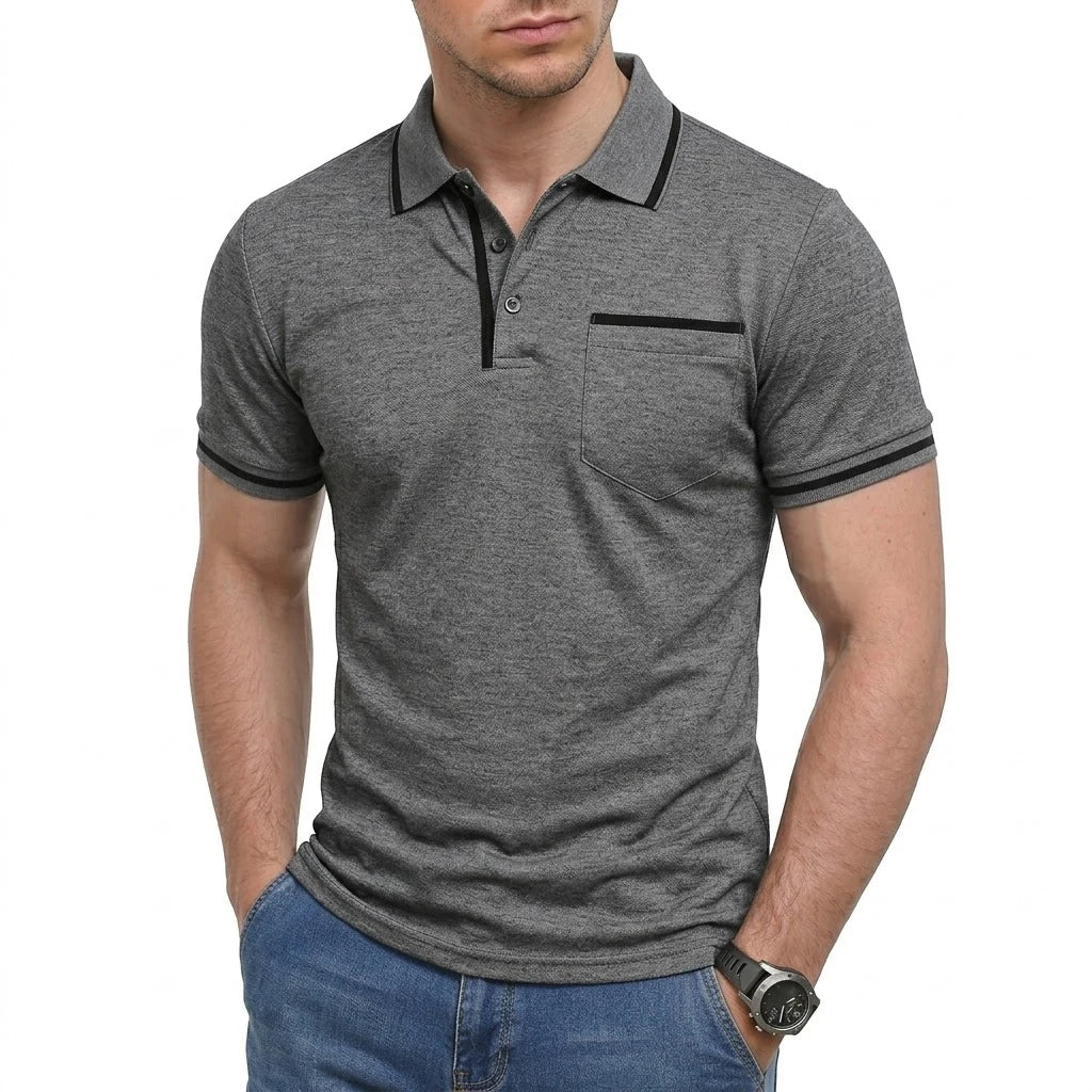 Jean™ | Polo Homme Estival au Style Décontracté