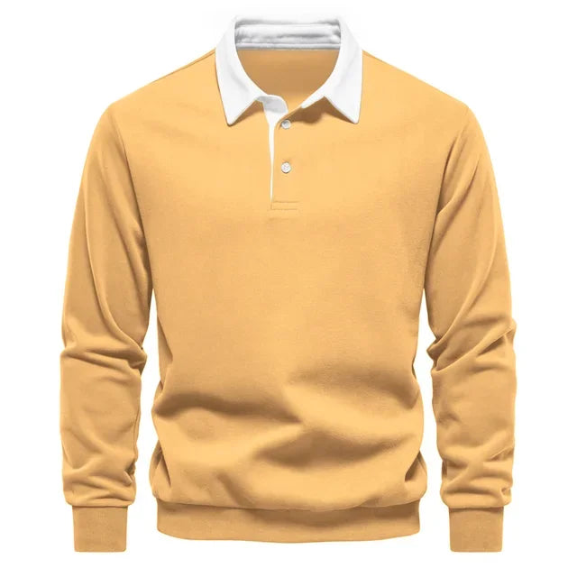Arnaud™ | Polo Sweatshirt Homme Manches Longues