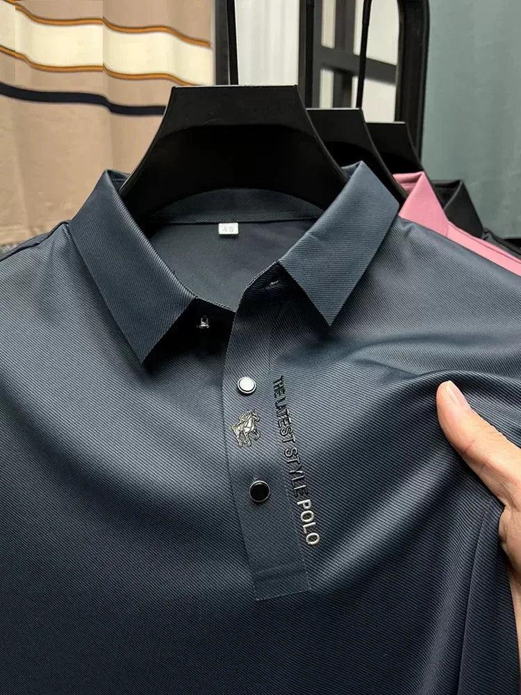 Jean™ | Polo de luxe à manches courtes