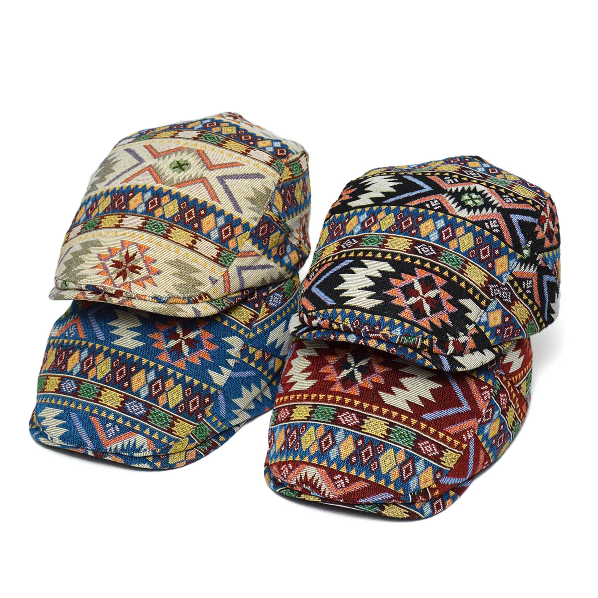 Jean & Marcel™ | Casquette Motif Artisanale
