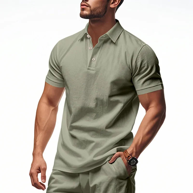 Marcel™ | Polo Décontracté en Lin