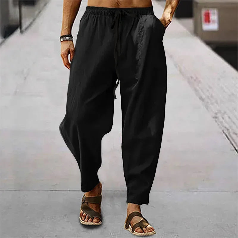 Pantalon en Coton Confortable