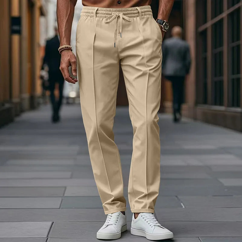 Jean et Marcel™ | Pantalon Homme Slim Fit – Coupe Droite Élégante