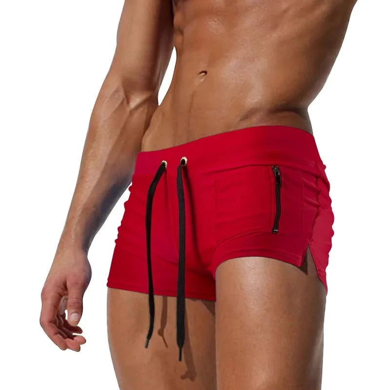 Louis™ | Short de Bain Homme à Poches Zippées