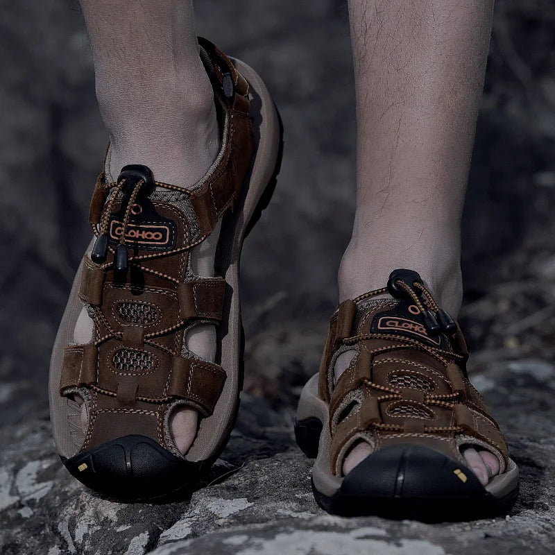 Jean et Marcel™ | Sandales Outdoor Robustes avec Soutien Maximal