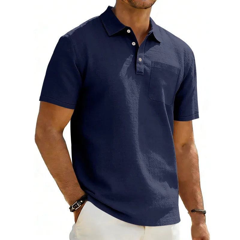 Laurent™ | Polo en Lin Intemporelle