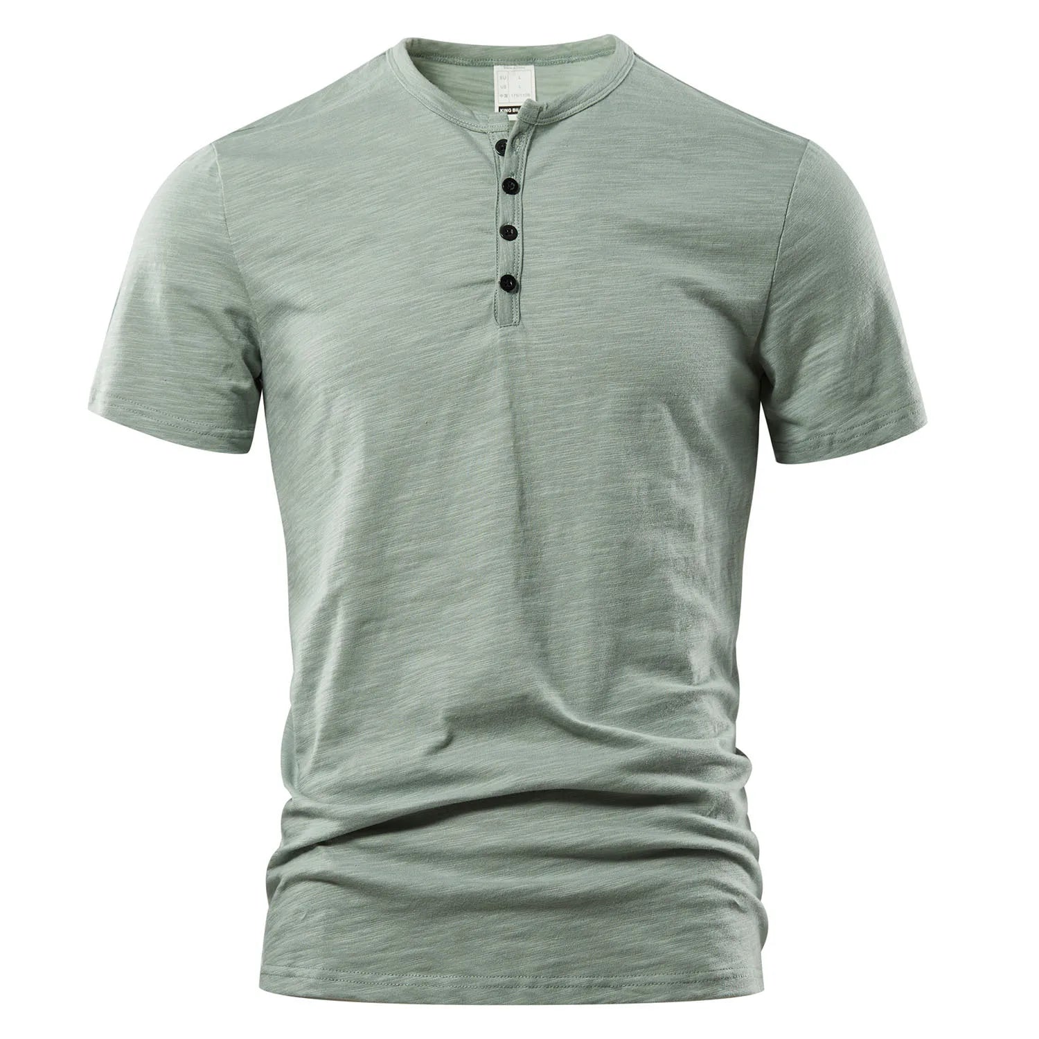 Jean™ | T-Shirt Homme Élégant à Boutonnage