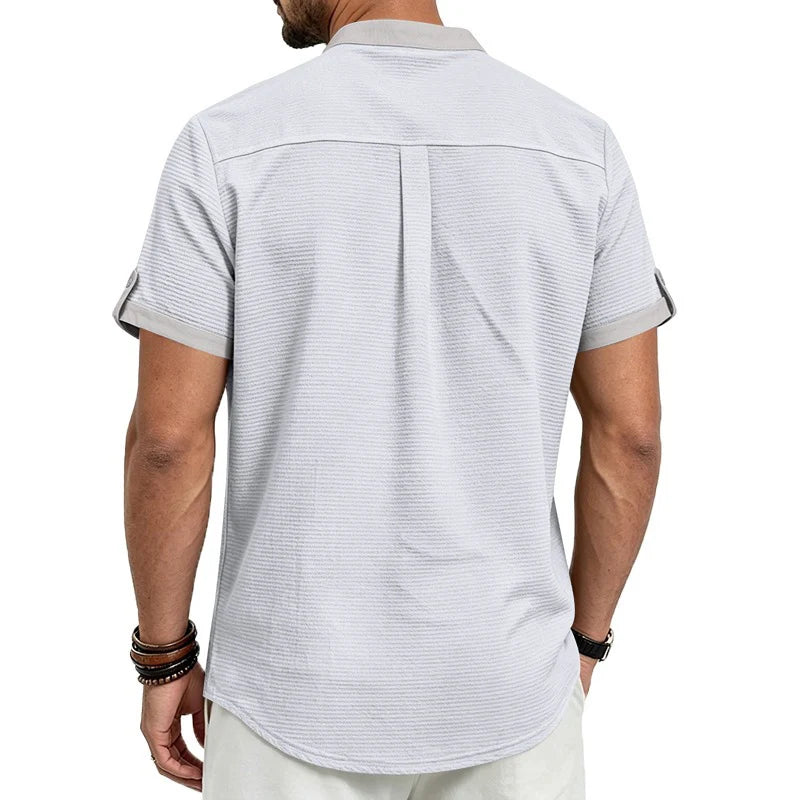 Jean et Marcel™ | Chemise Henley confortable et intemporelle