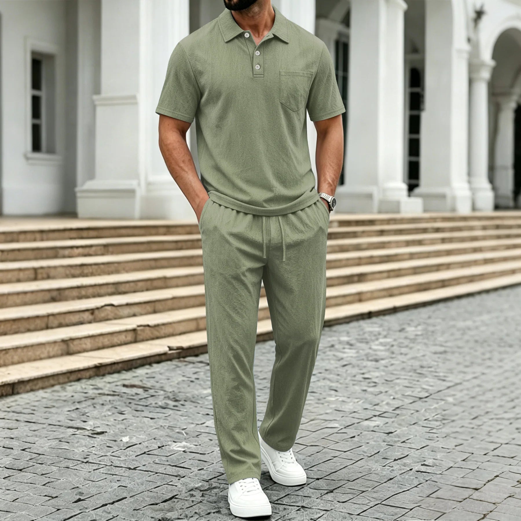 Jean et Marcel™ | Ensemble Homme Deux Pièces Élégant