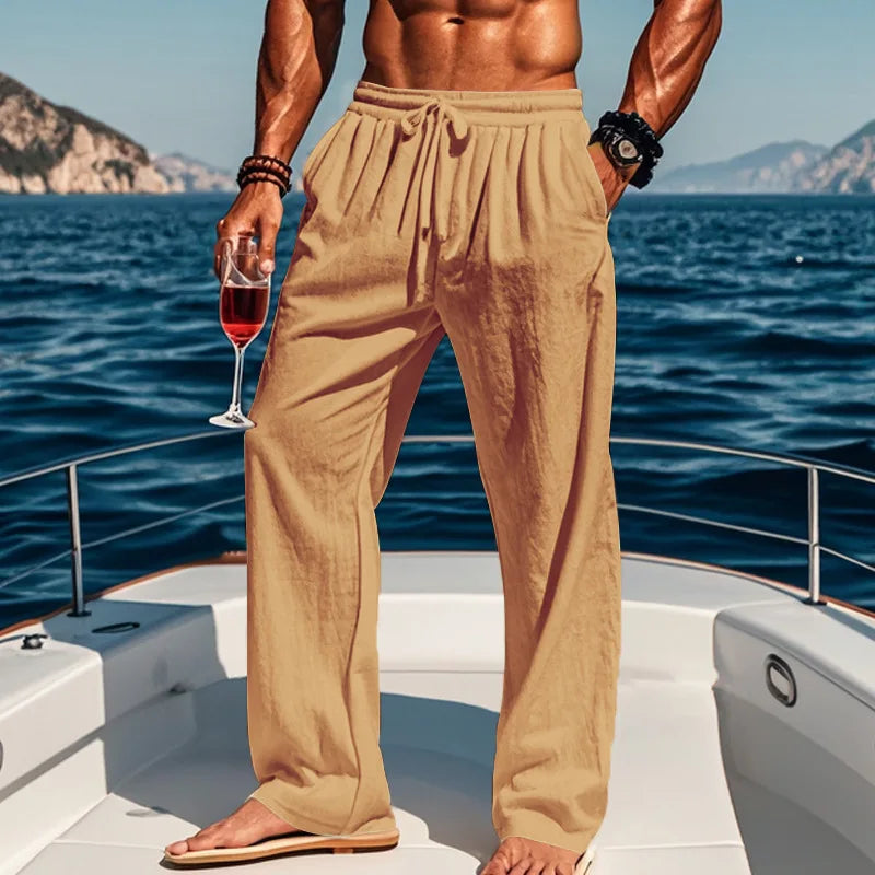 Laurent™ | Pantalon d'Été Respirant en Lin