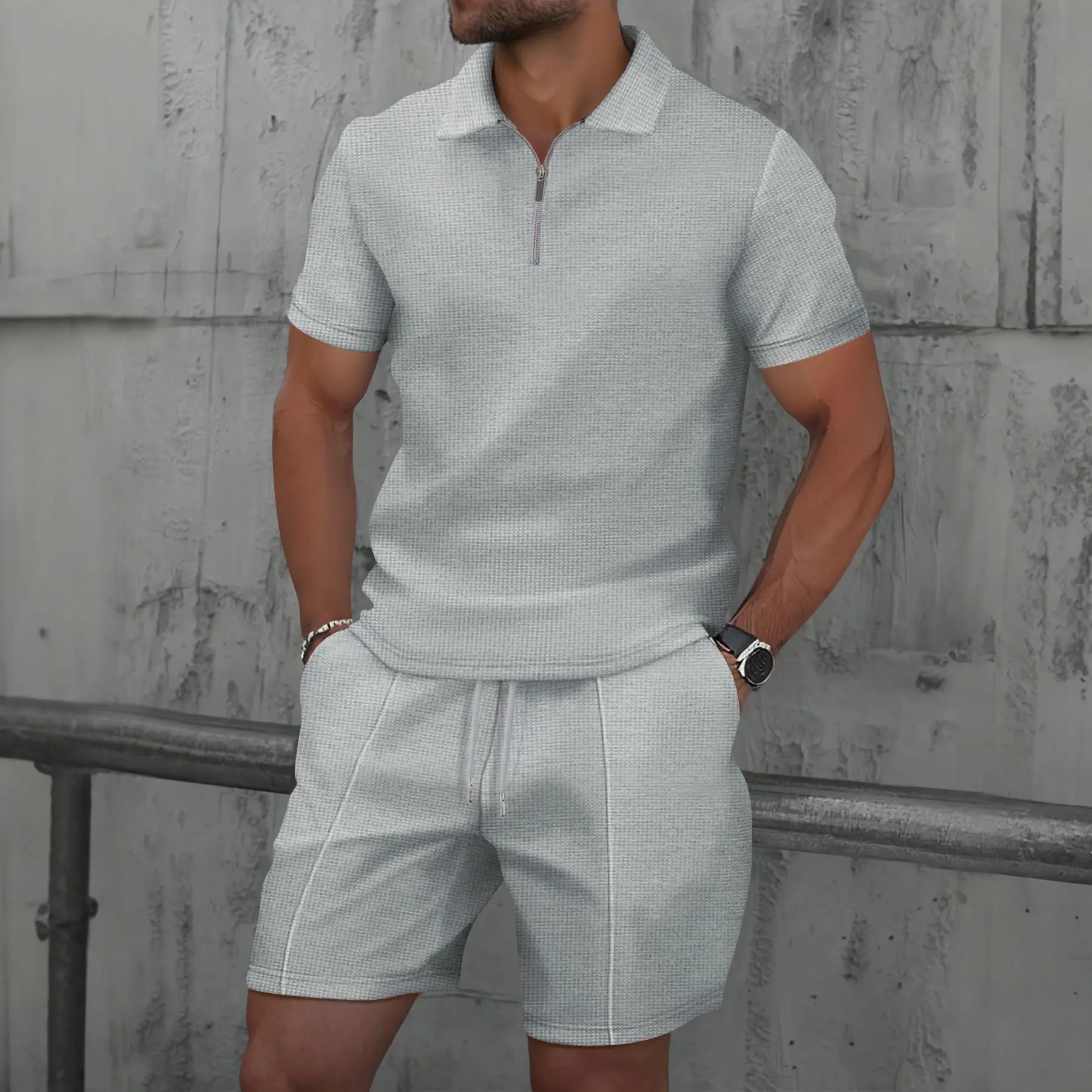 Jean et Marcel™ | Ensemble Polo d'Été Moderne – Léger & Élégant