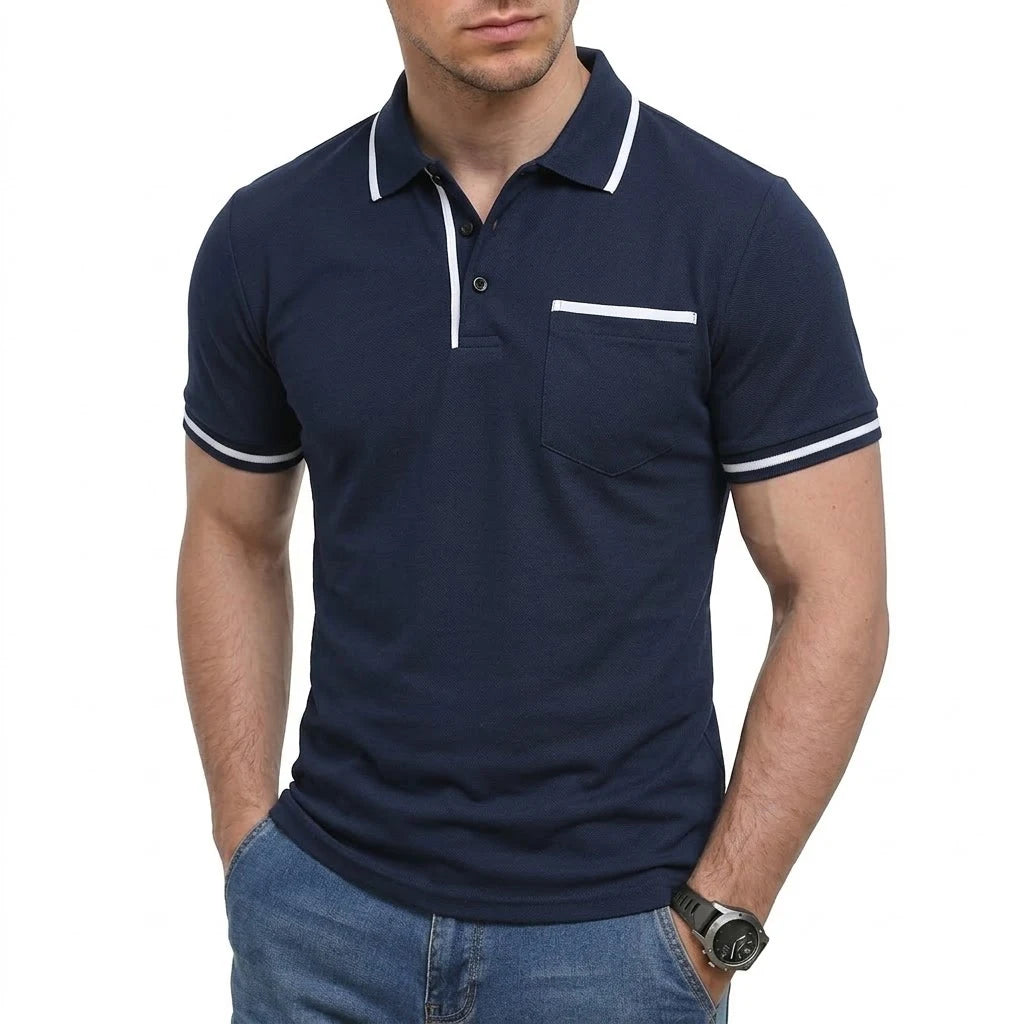 Jean™ | Polo Homme Estival au Style Décontracté