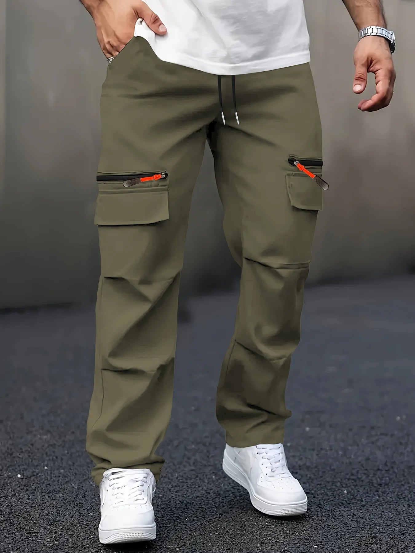 Jean et Marcel™ | Pantalon Cargo Élégant & Moderne