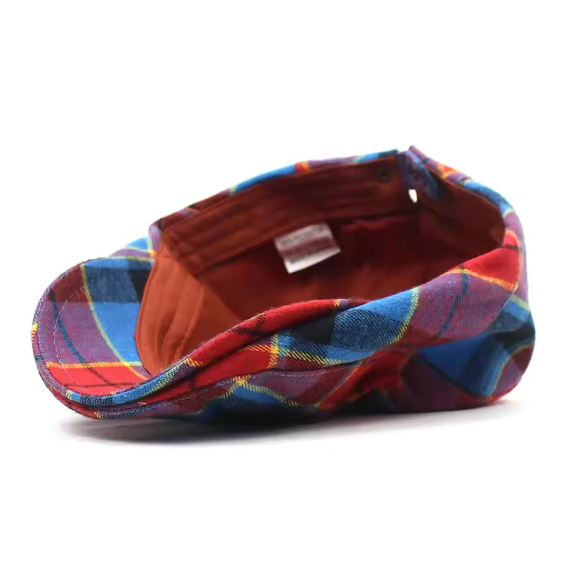 Casquette tartan pour les fêtes