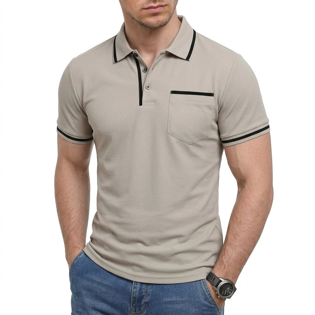 Jean™ | Polo Homme Estival au Style Décontracté