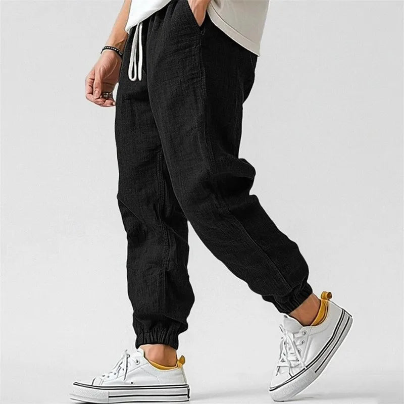 Marcel™ | Pantalon Homme en Lin Extensible