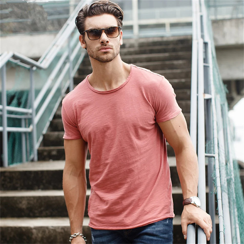 Jean™ | T-Shirt d'Été à Col Rond