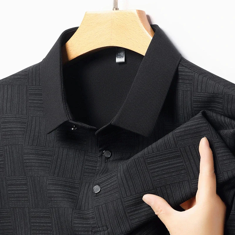 Louis™ | Polo Premium à Motif Structuré