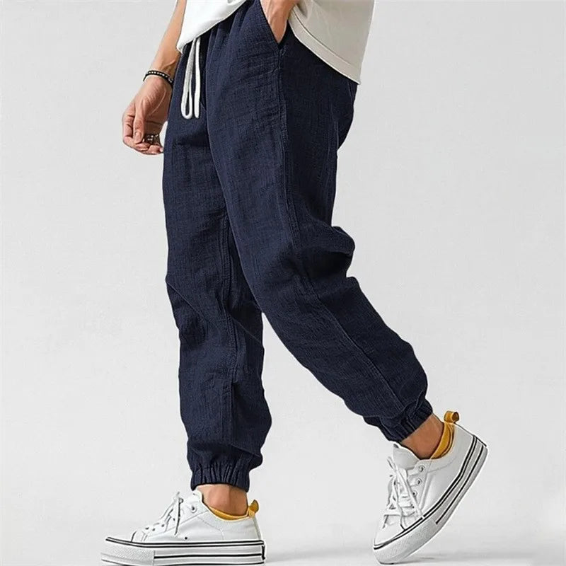 Marcel™ | Pantalon Homme en Lin Extensible
