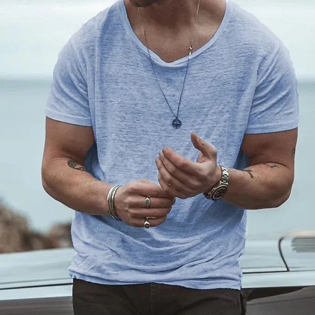 Jean et Marcel™ | T-shirt homme robuste à col rond