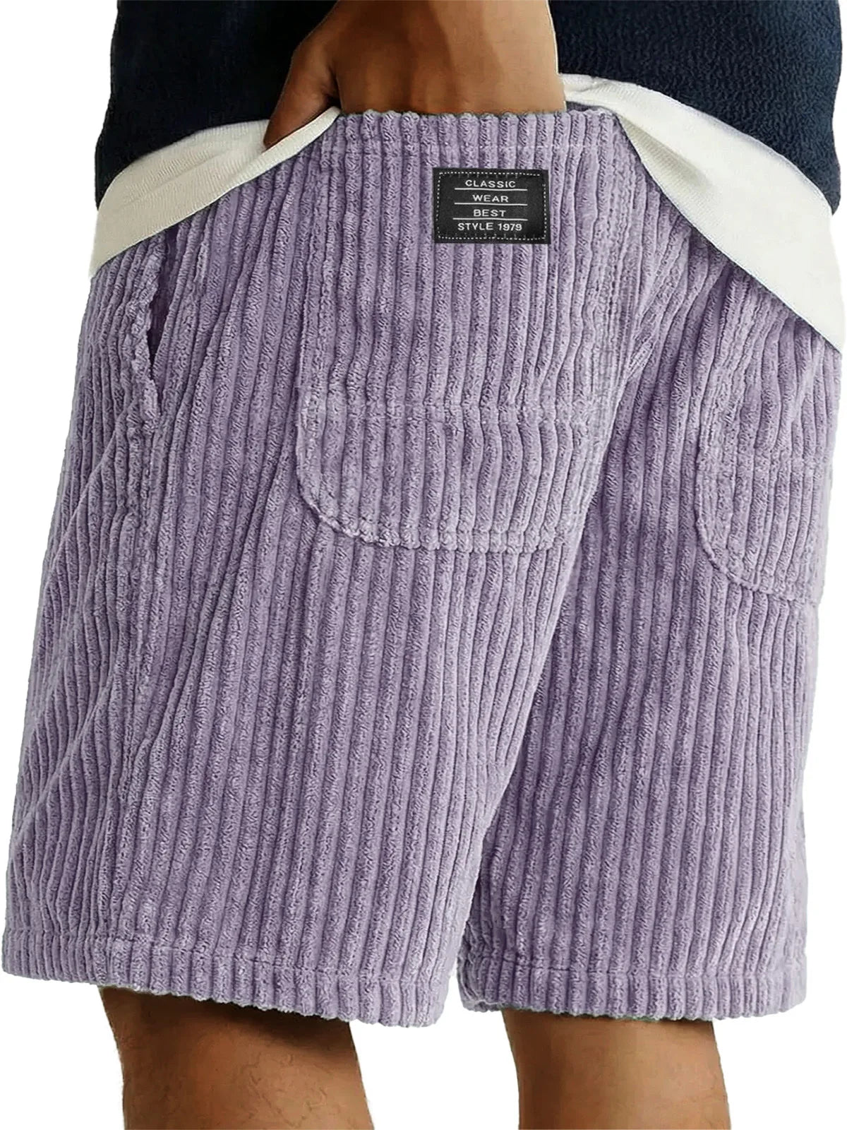 Jean et Marcel™ | Short Vintage Confort en Velours Côtelé