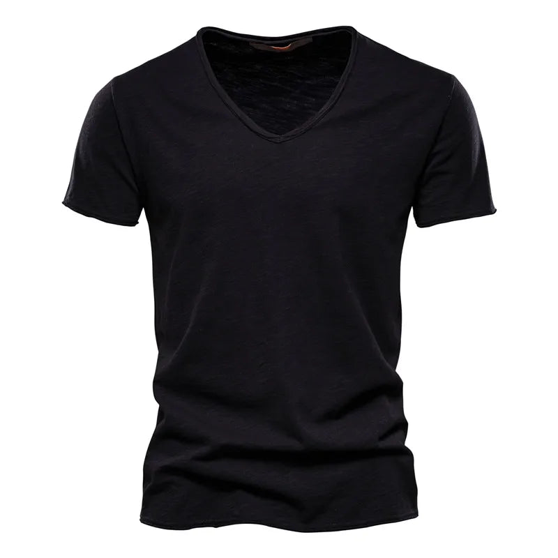 Jean™ | T-shirt d'Été en Coton à Col Rond
