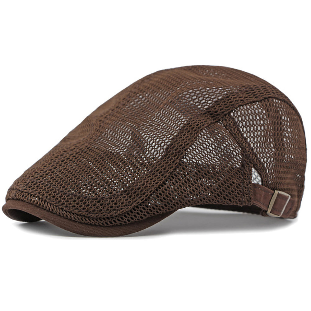 Casquette à visière en maille