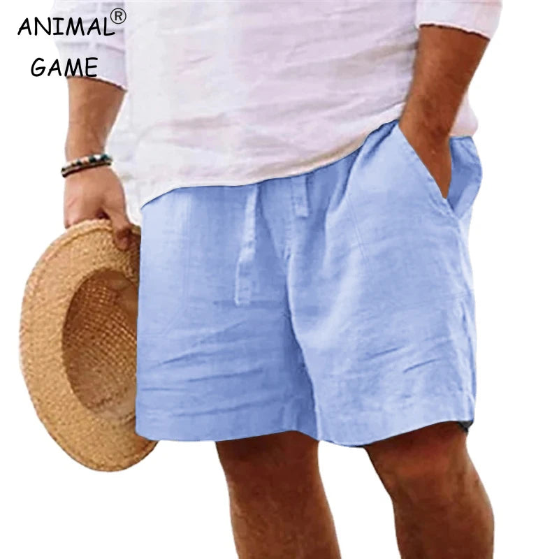 Jean & Marcel™ | Short d'Été Décontracté en Coton et Lin
