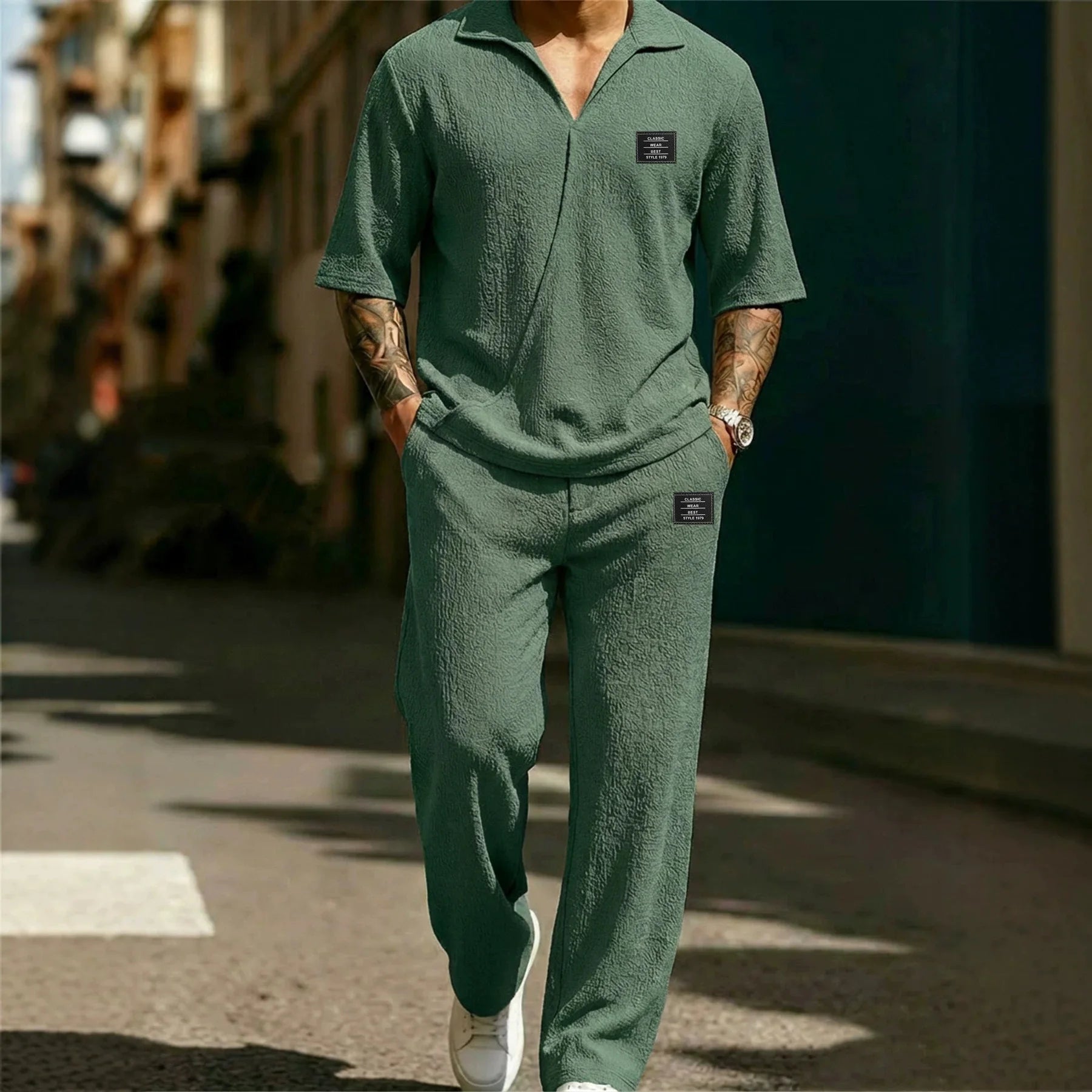 Jean et Marcel™ | Ensemble Jogging d'Été Confortable