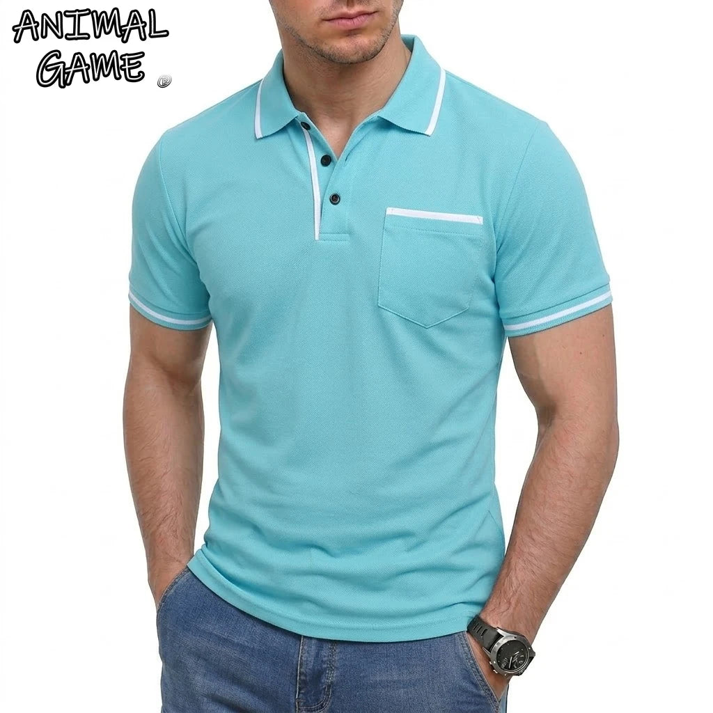 Jean™ | Polo Homme Estival au Style Décontracté
