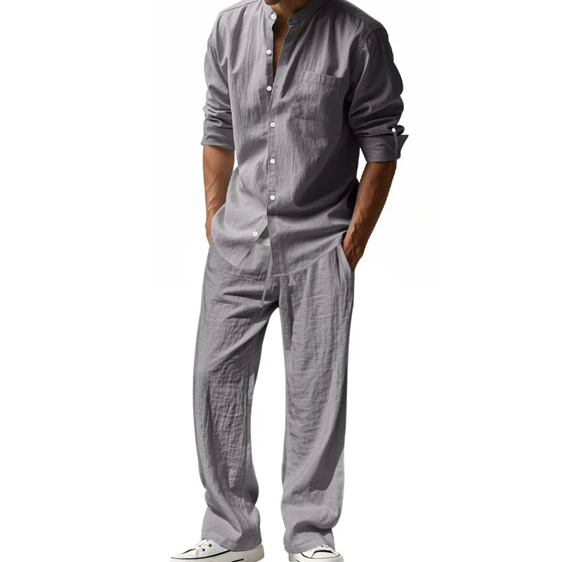 Jean et Marcel™ | Ensemble en lin confortable pour homme