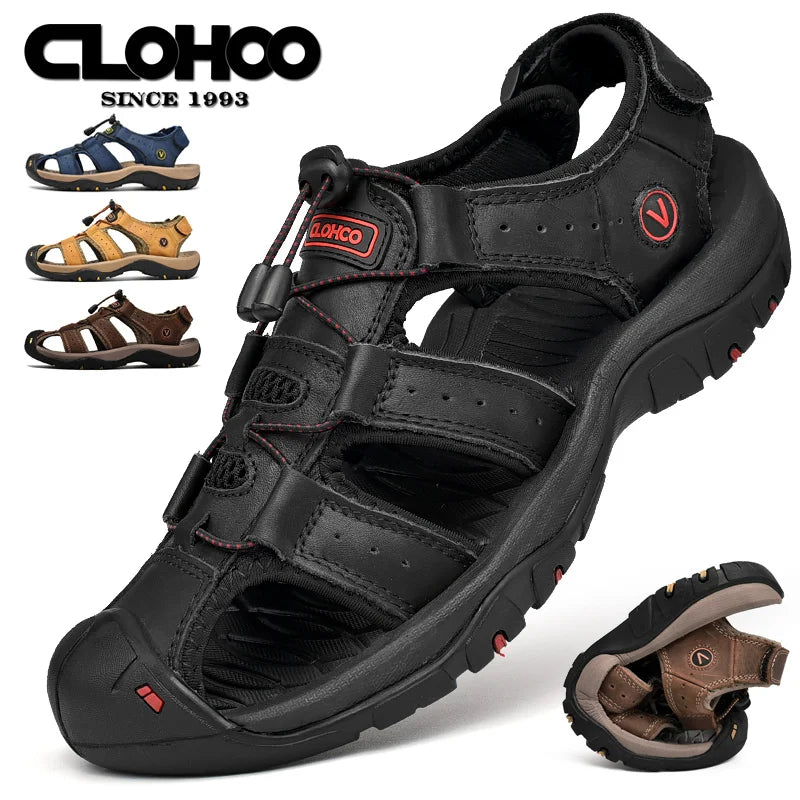 Jean et Marcel™ | Sandales Outdoor Robustes avec Soutien Maximal