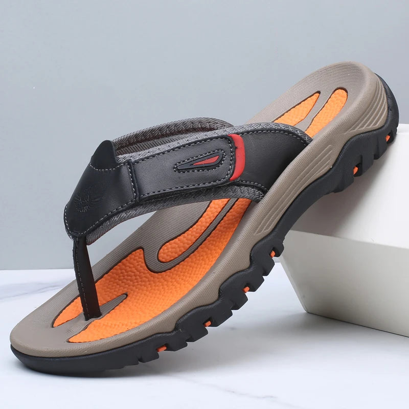 Jean & Marcel™ | Pantoufles Outdoor Haut de Gamme pour Homme