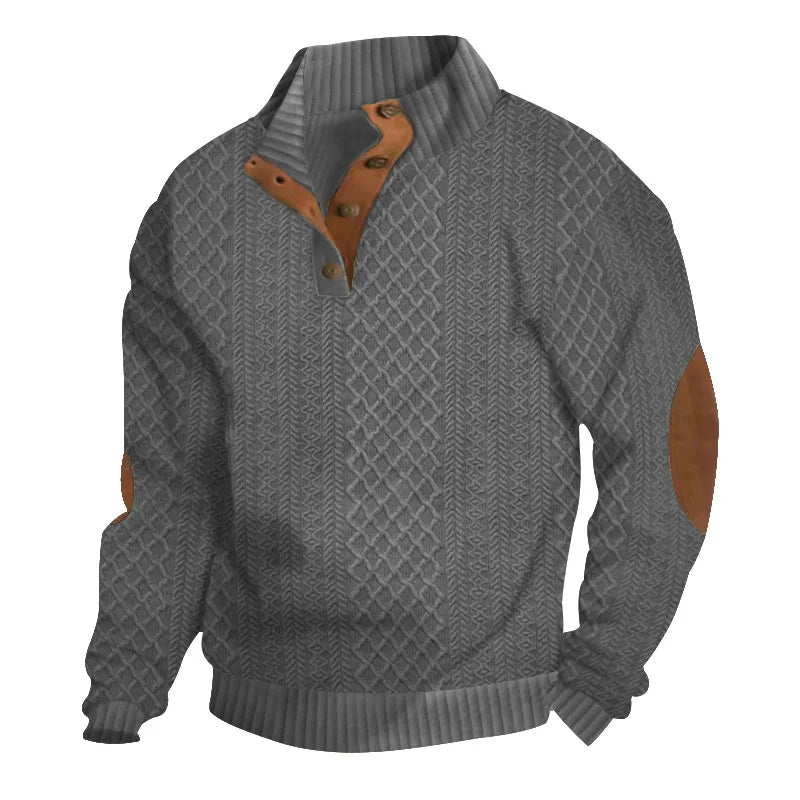 Philippe™ | Pull Décontracté aux Détails Classiques