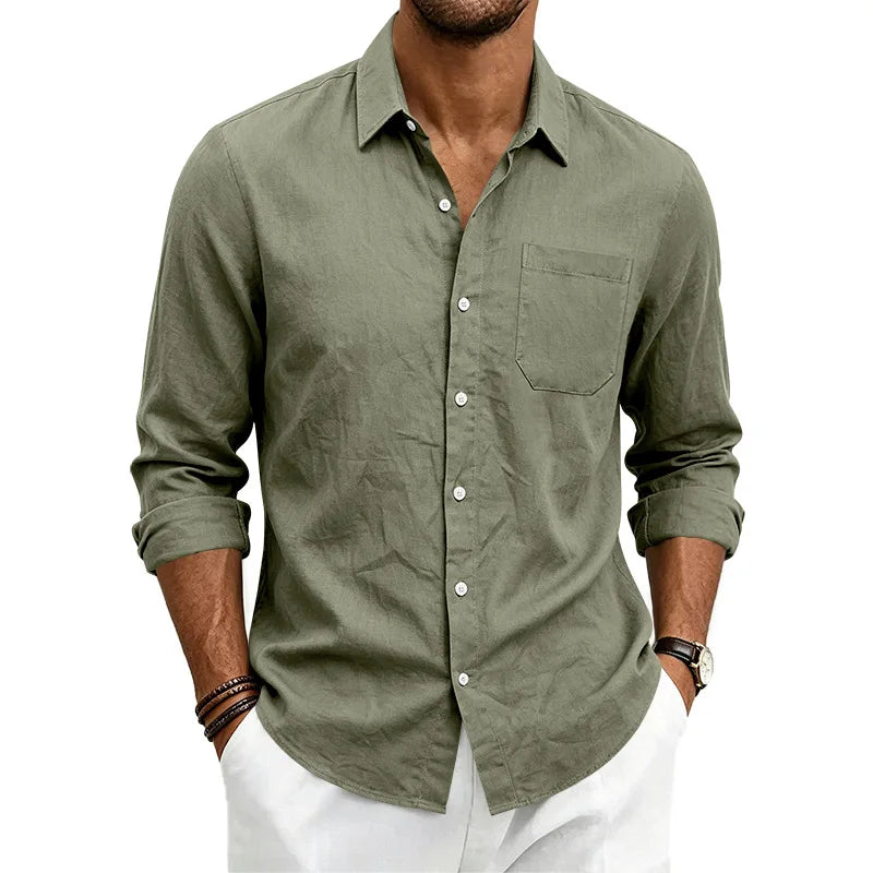 Jean™ | Chemise décontractée à manches longues