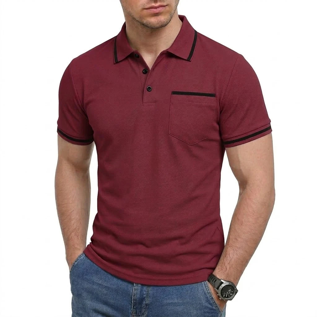Jean™ | Polo Homme Estival au Style Décontracté