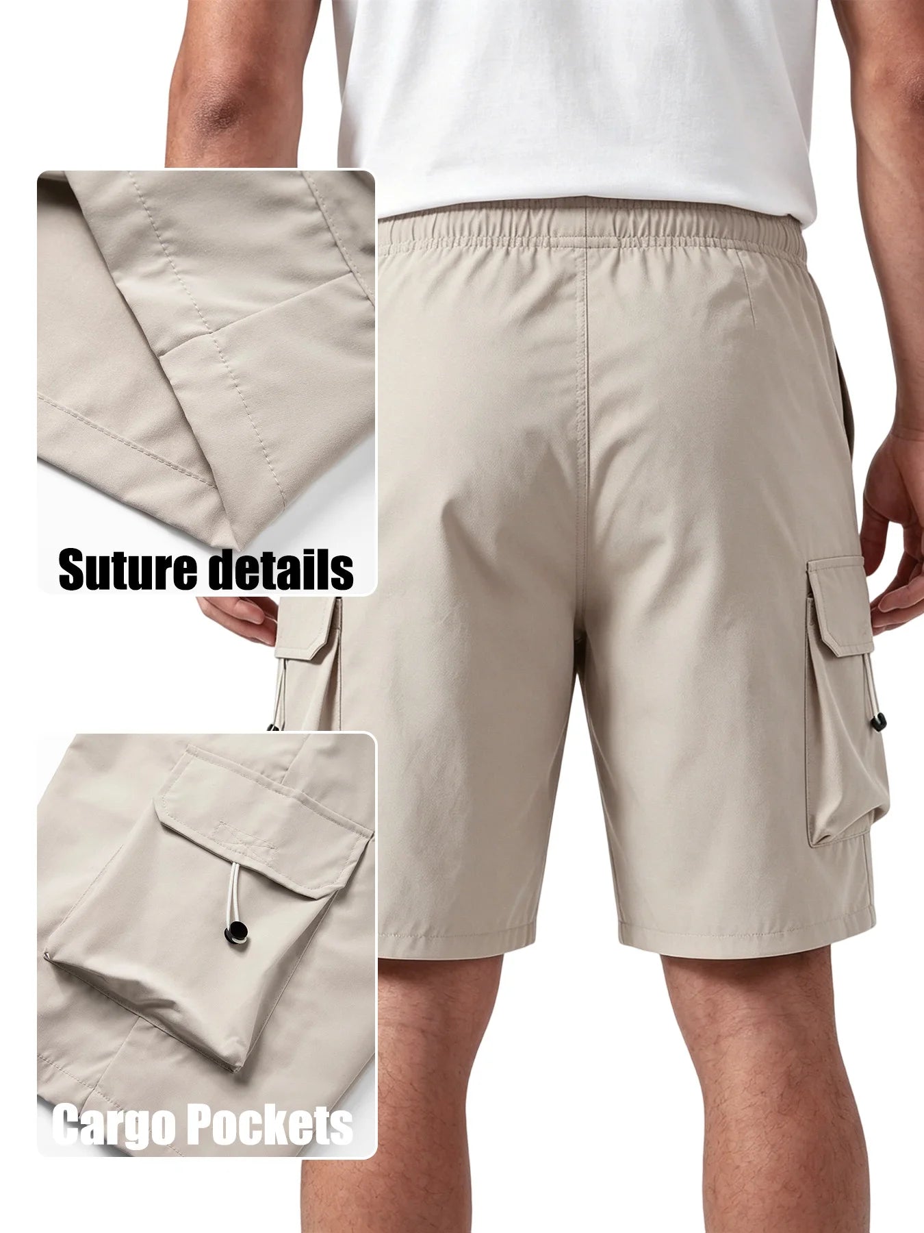 Jean™ | Short Cargo d'Été Pratique – Léger et Confortable