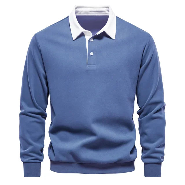 Arnaud™ | Polo Sweatshirt Homme Manches Longues