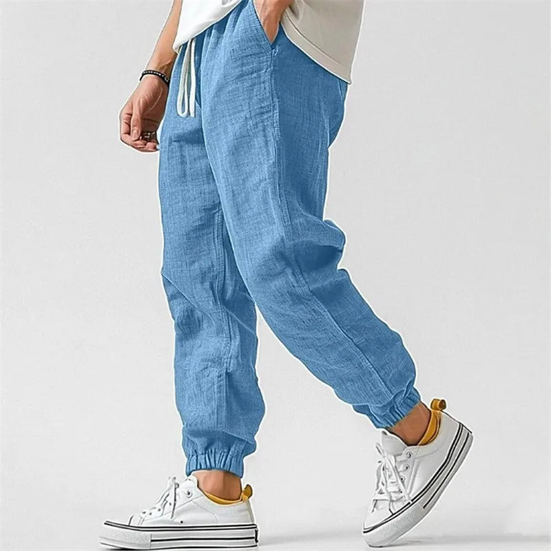 Marcel™ | Pantalon Homme en Lin Extensible