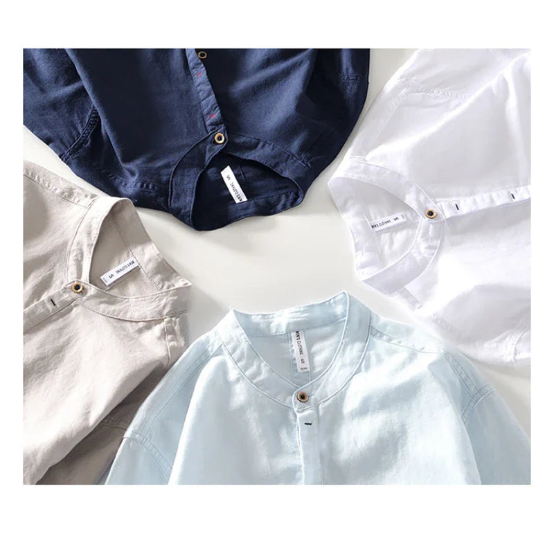 Jean™ | Chemise en Lin pour Homme à Boutons